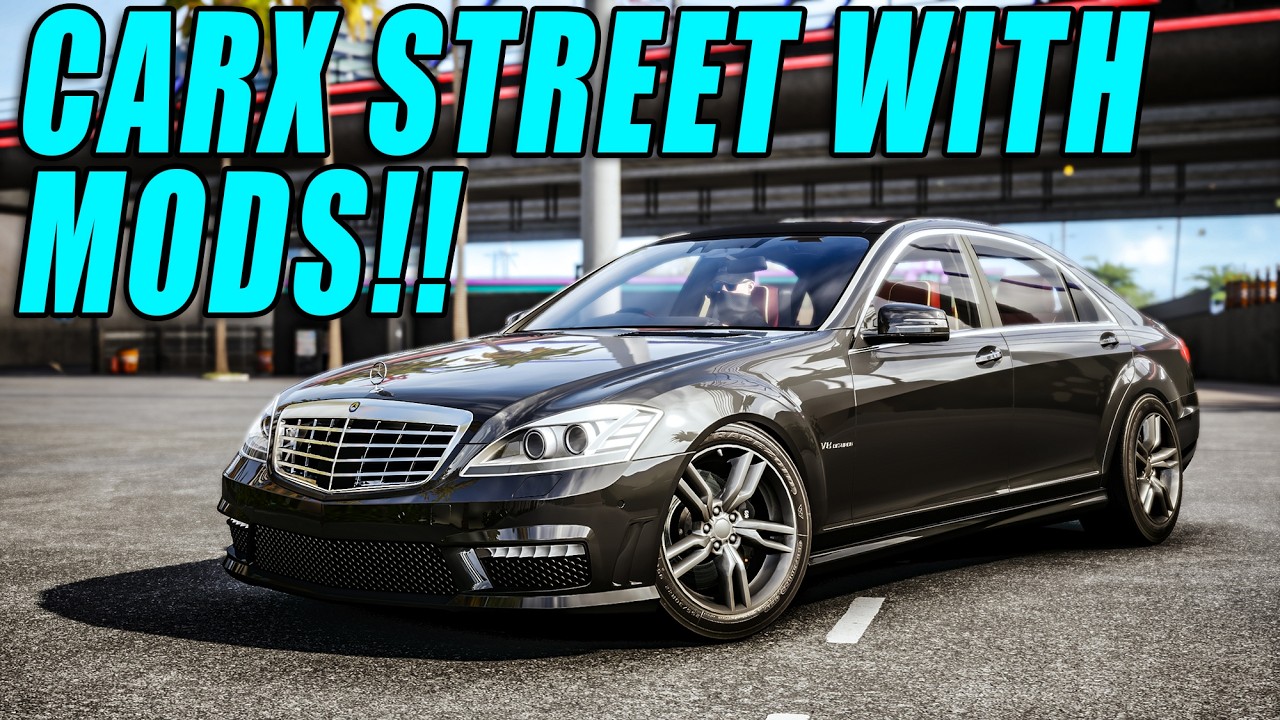 В CARX STREET ТЕПЕРЬ ЕСТЬ ПОДДЕРЖКА МОДОВ, И ЭТО ПОТРЯСАЮЩЕ