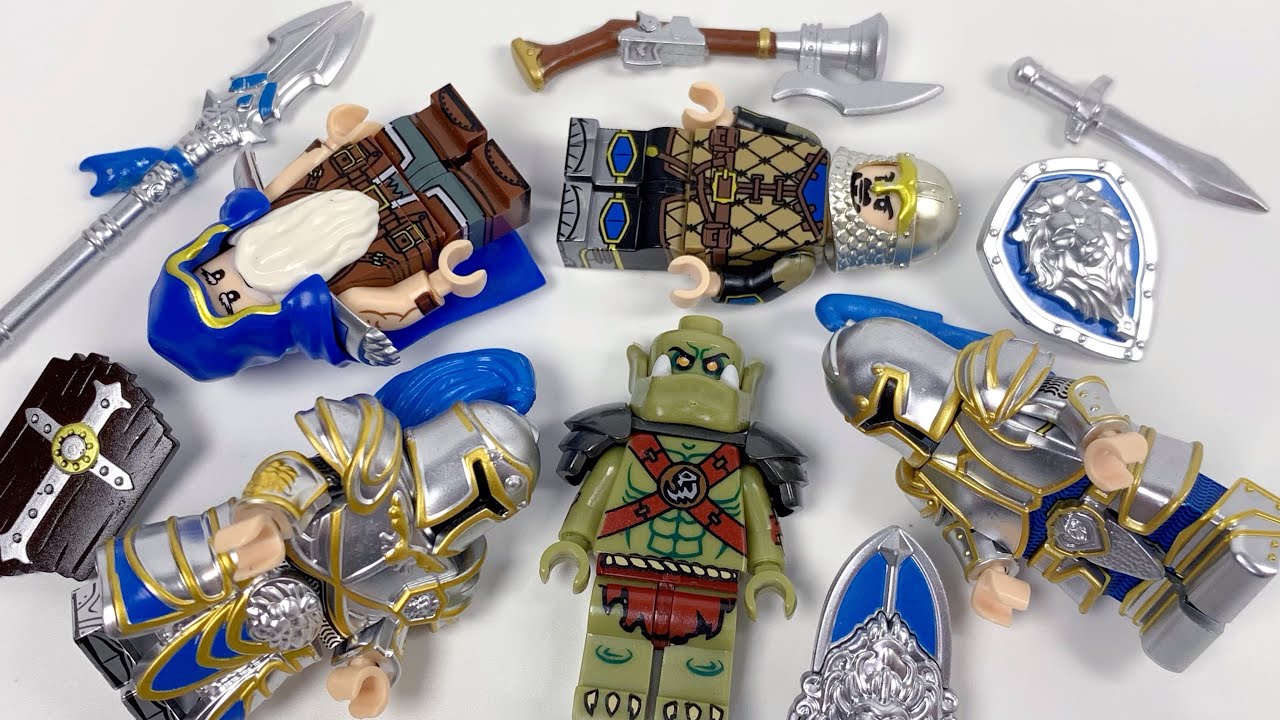 LEGO WOW World of Warcraft 魔獸世界 魔獸爭霸 Unofficial Minifigures レゴ 레고