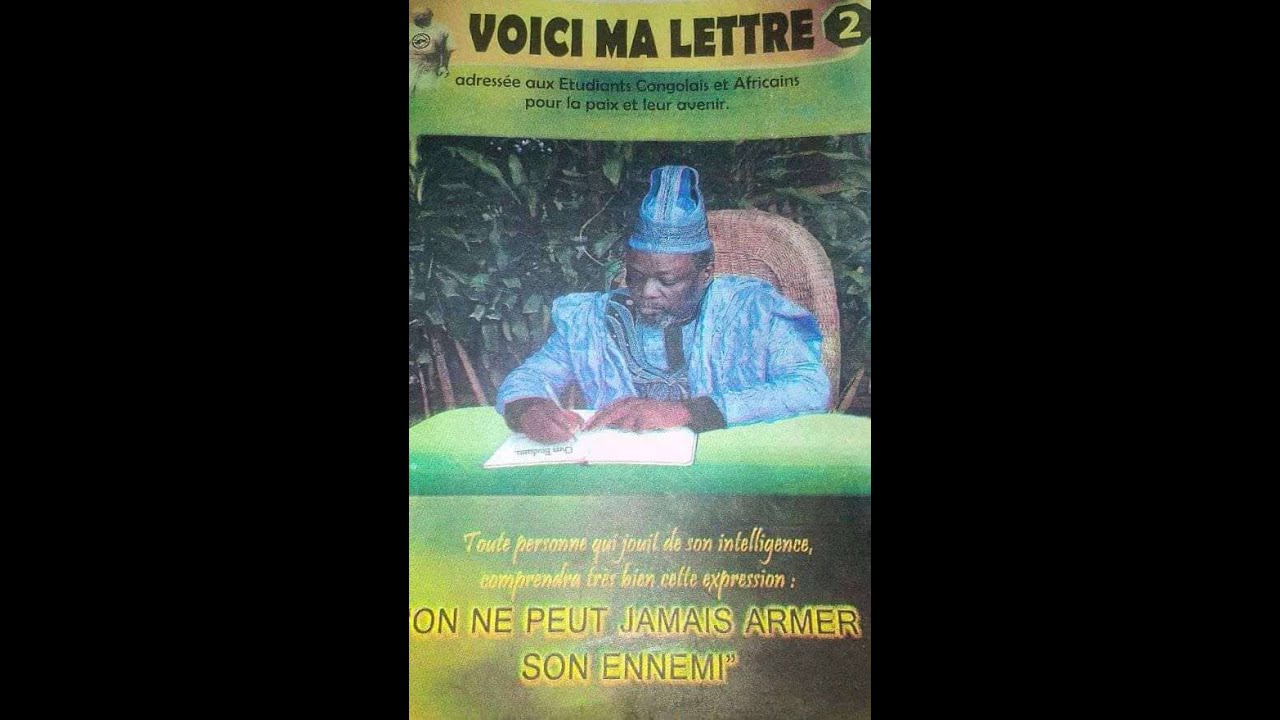 MFUMU NKUSU AKOMELI BA ETUDIANTS AFRICAINS LETTRE PO BAYEBA COMMENT KOZWA DESTIN YA AFRIQUE!!!