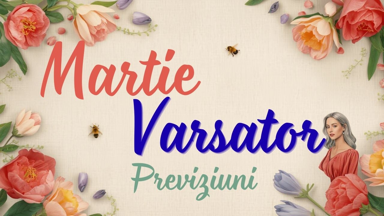 VĂRSĂTOR ♒️ — MARTIE Găsești răspunsurile căutate, atât în dragoste, cât și în plan financiar.
