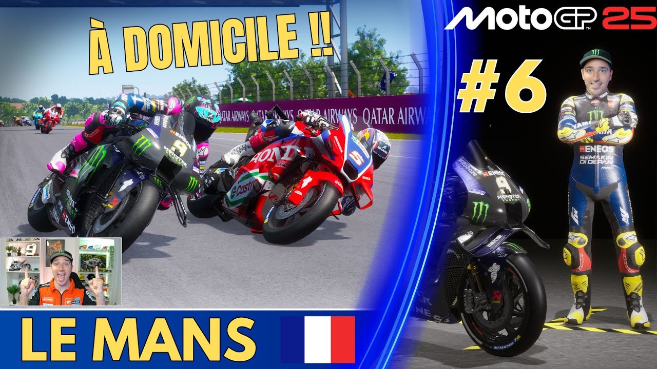 MOTOGP 25 | CARRIÈRE S4 #6: UN DUEL FACE À ZARCO EN FRANCE !!