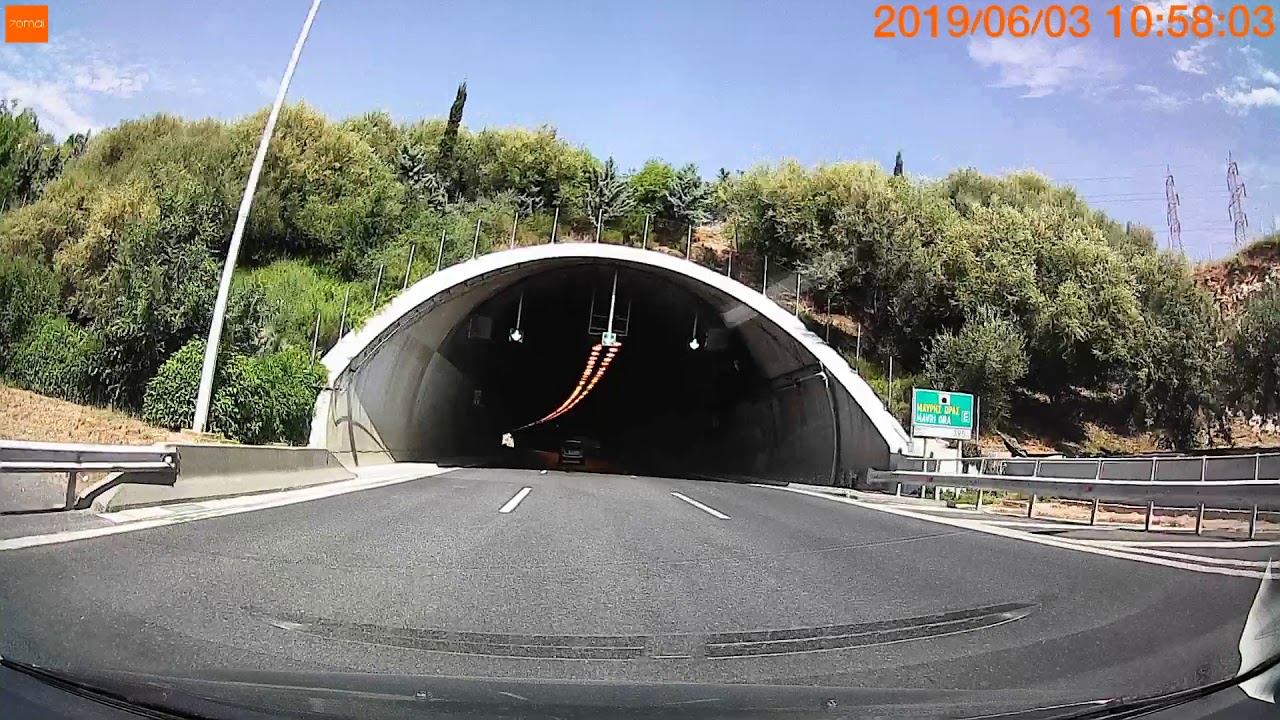 Athens to Patras June 2019 70mai cam