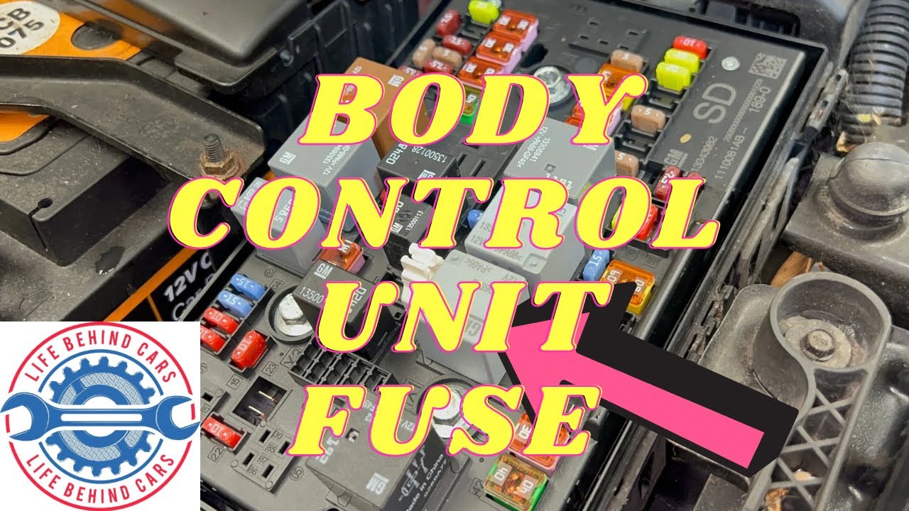 Vauxhall Astra 2011 Petrol Body Control Unit Fuse Location