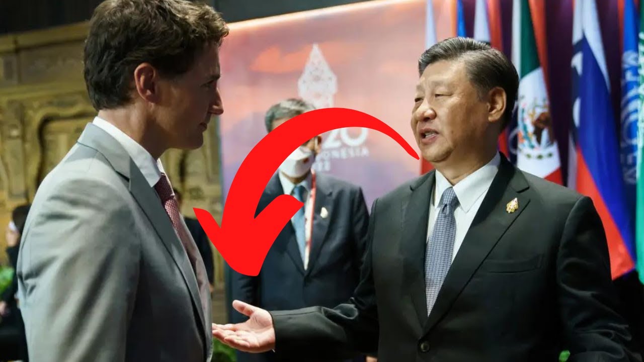 Chinese Leader  Xi Jinping Destroy Canadian Prime Minister Justin Trudeau