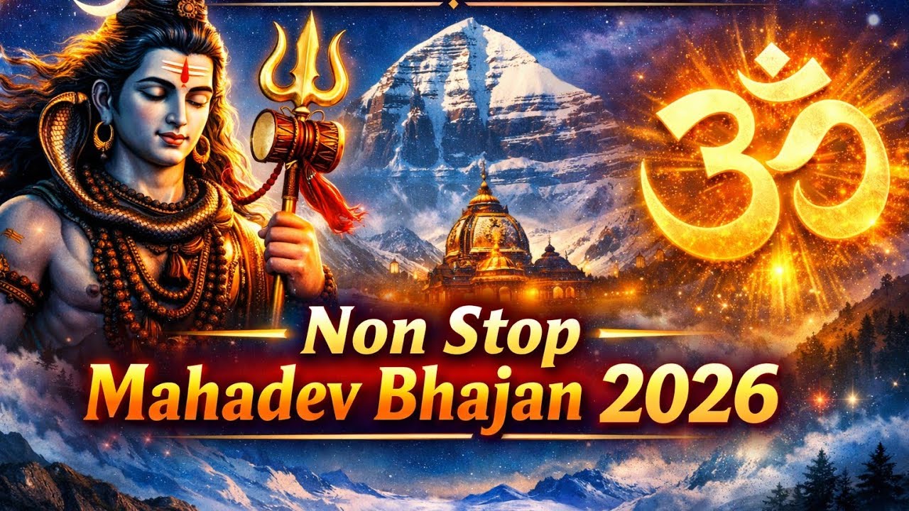 Powerful Mahadev Bhajan 🔱 ॐ नमः शिवाय | Non Stop Shiv Devotional Songs | AI Voice AI Video 2026