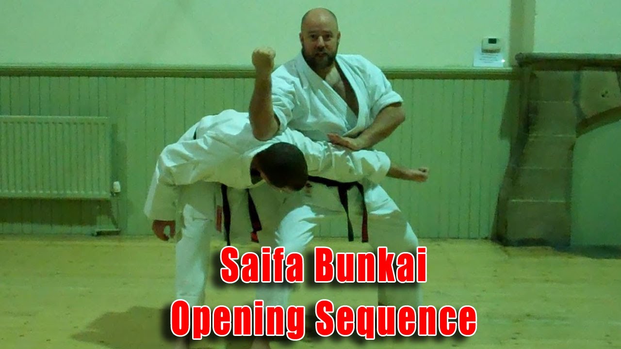 Practical Karate Bunkai: Start of Saifa