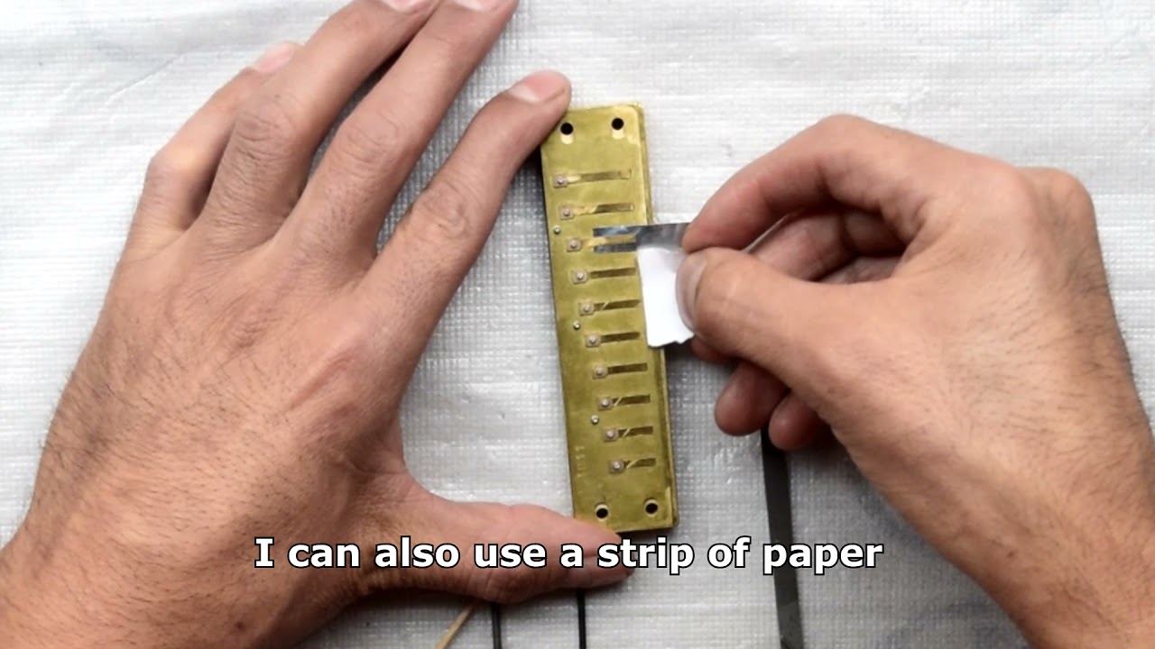 5. CÓMO AFINAR UN ARMÓNICA | Lengüetas sopladas y aspiradas, subir y bajar la afinación