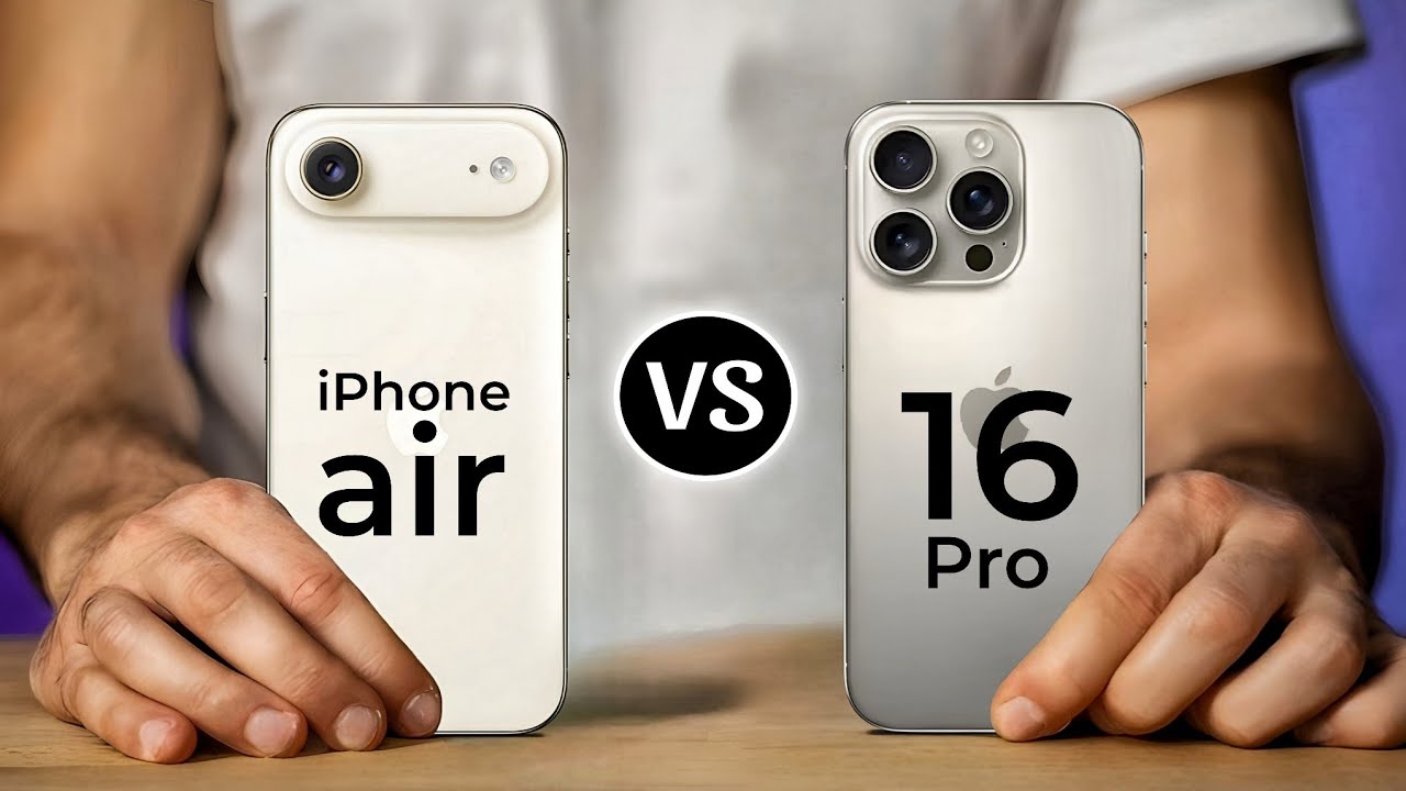 iPhone Air Vs iPhone 16 Pro || Full Specs Comparison