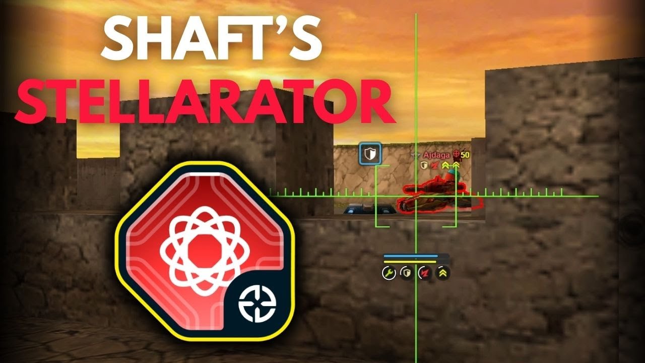 The One Shot "Stellarator" Augment For Shaft in Tanki Online