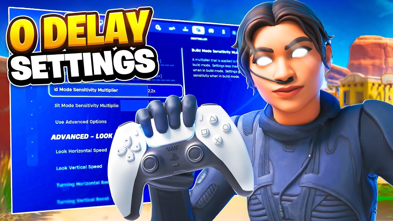 *НОВИНКА* Лучшие настройки контроллера + чувствительность для Fortnite Chapter 6! (PS4/PS5/XBOX/ПК)
