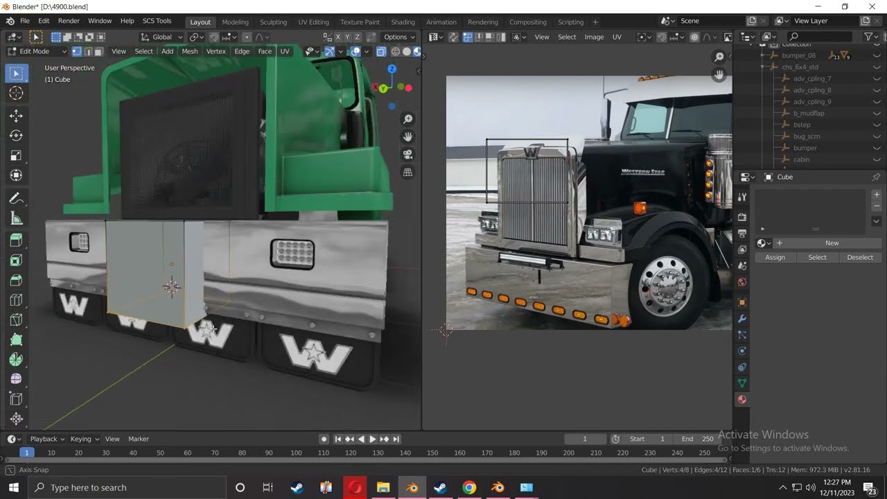 How to Ingame and Make a Bumper for ATS