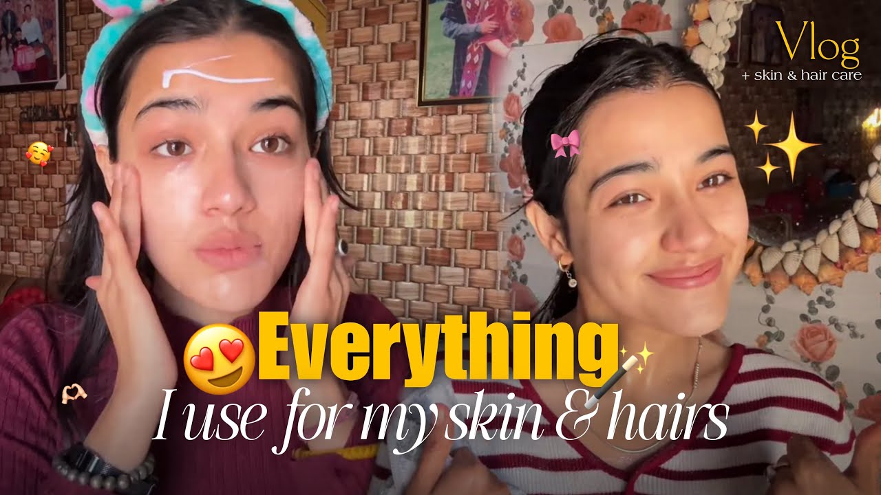 My Everyday Skin + Hair Care Secrets🥰