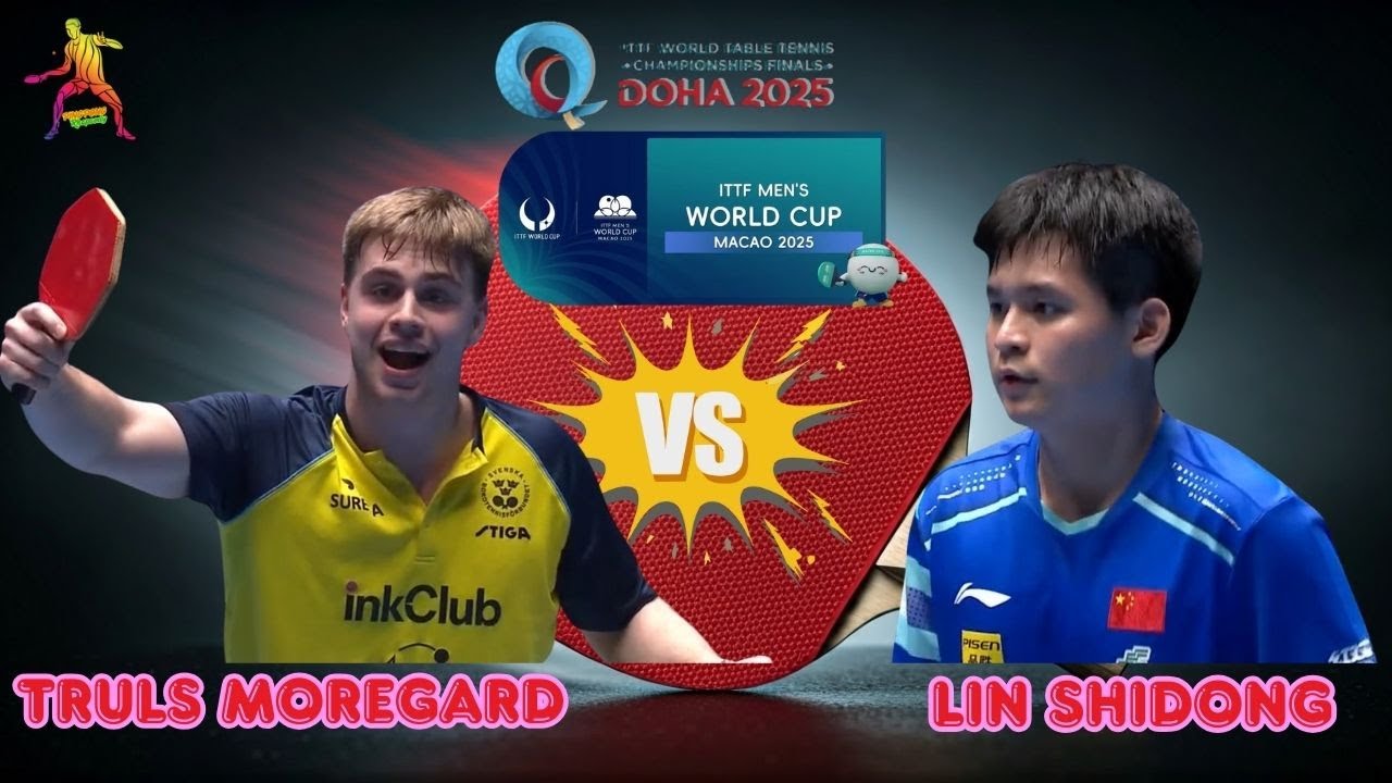 🔥 Lin Shidong vs Truls Moregard | Quarterfinal Highlights | ITTF World Cup Macao 2025