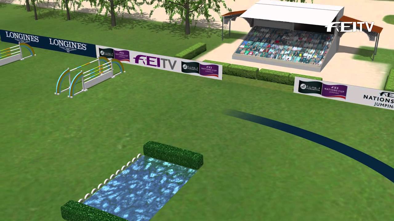 Furusiyya FEI Nations Cup&trade; 2015 - Lisbon Course Animation