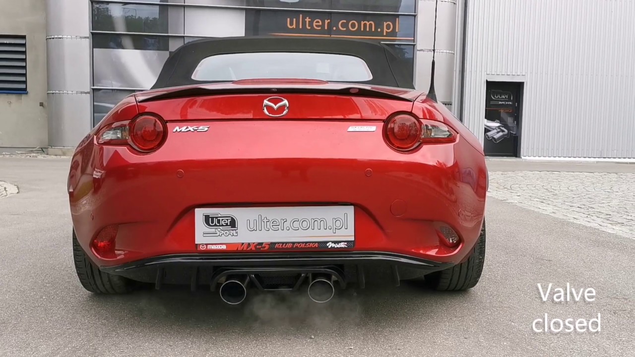 Ulter-Sport Electric Valve Exhaust for MAZDA MX5  ND