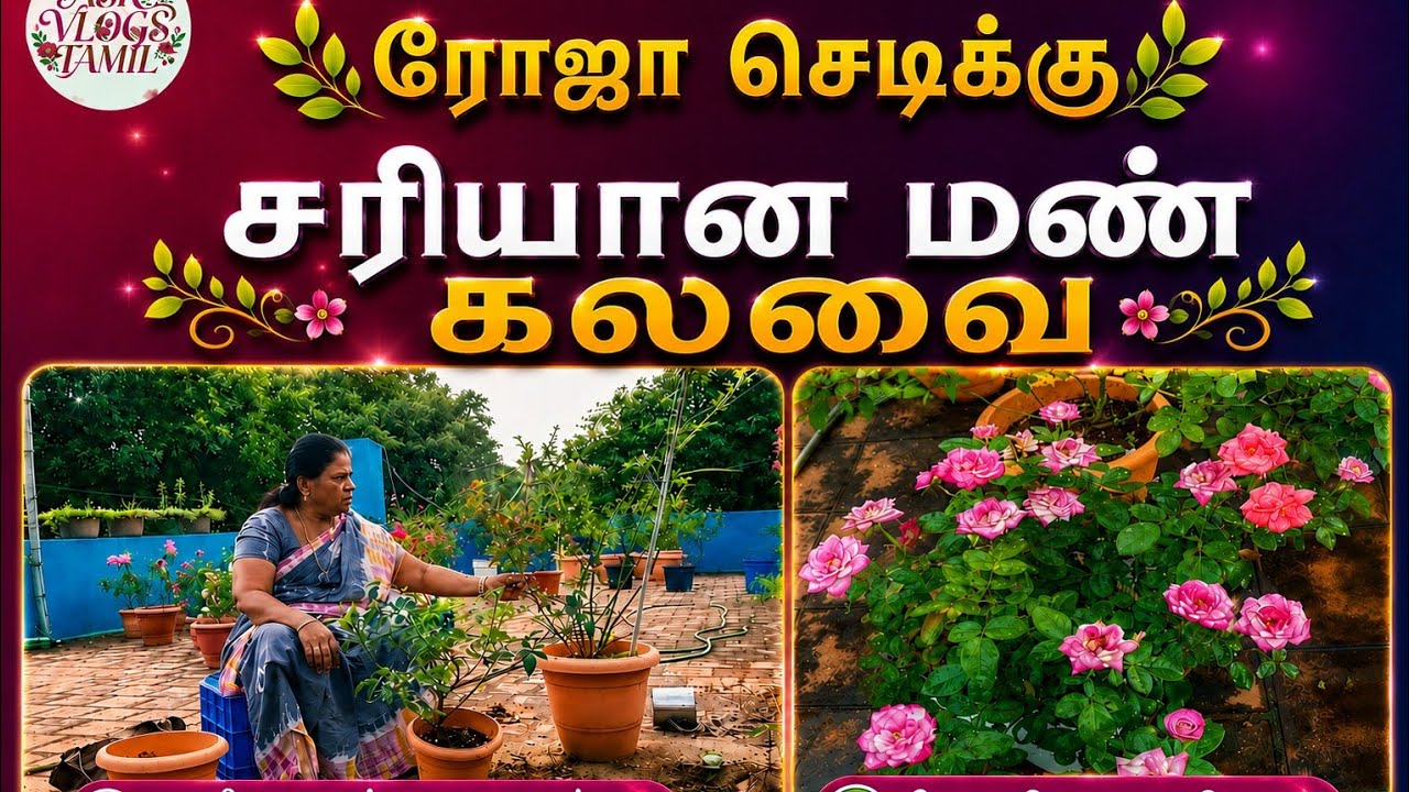 தரமான மண் கலவை#மற்றும் வேர் வளர்ச்சி#gardening community#viral #tamil #trending #💯💯💯