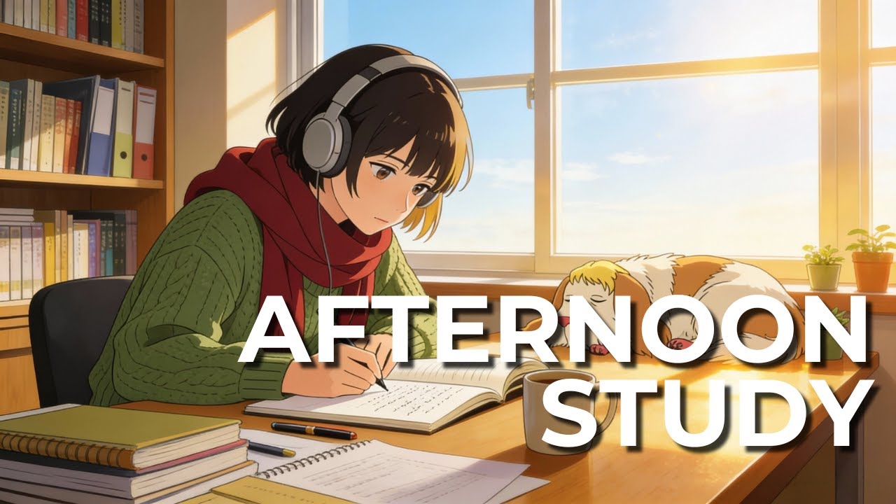 Afternoon Study — Calm Lofi to Stay Productive