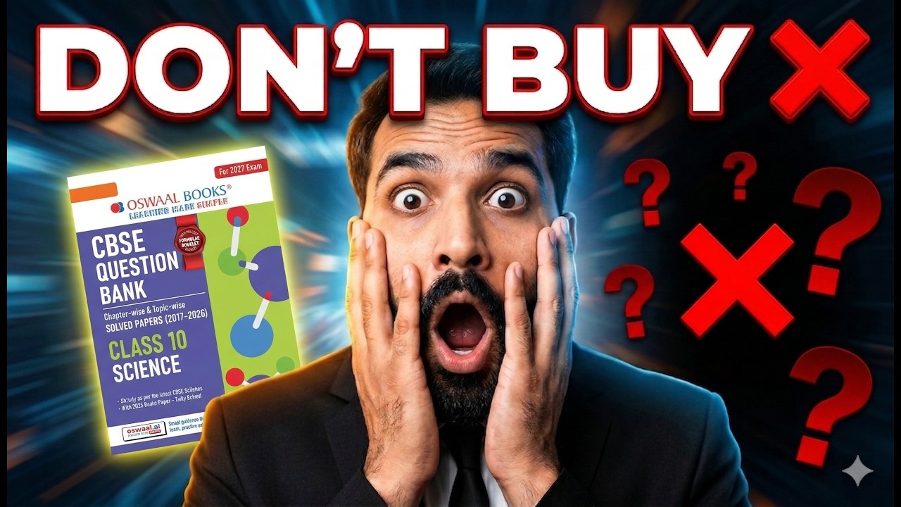 Oswaal Science Question Bank Class 10 2026-27 😱 DON&rsquo;T BUY ❌ Before Watching This!