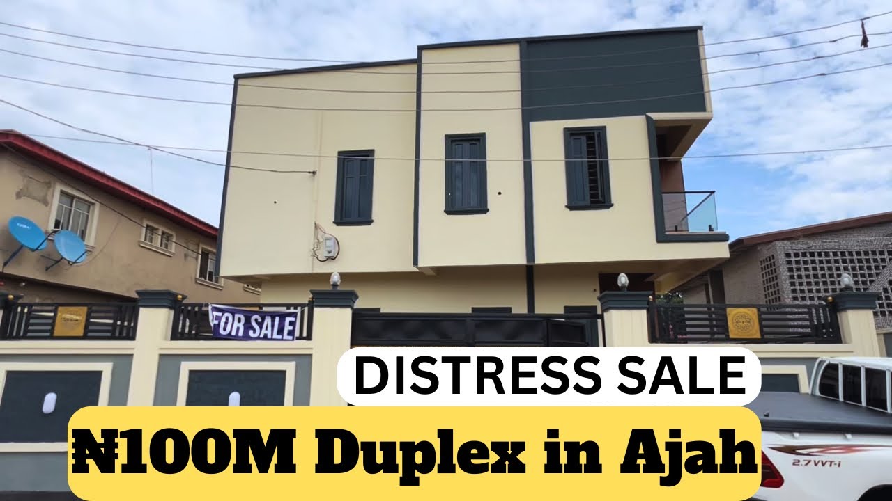 4 Bedroom Duplex For Sale in Ajah Lekki Lagos : Distress Sale