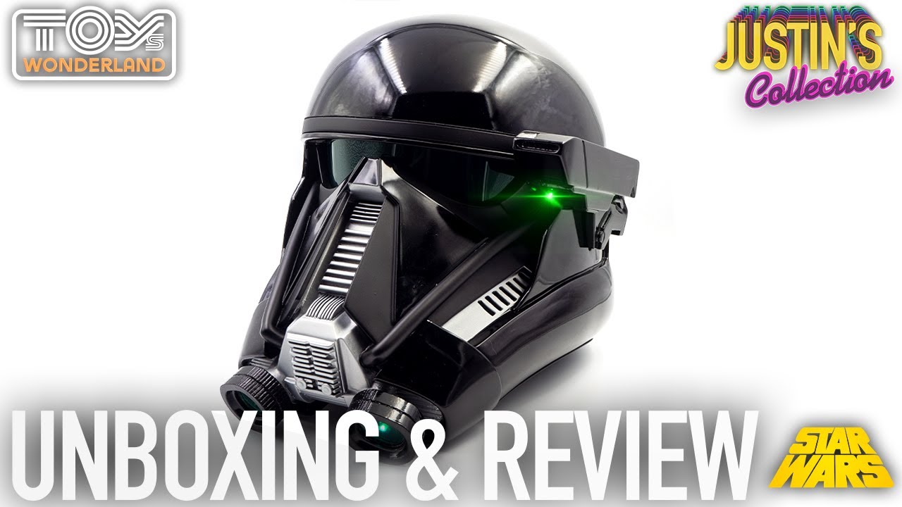 Death Trooper Helmet Star Wars 1:1 Wearable Review - Life Size Prop Replica