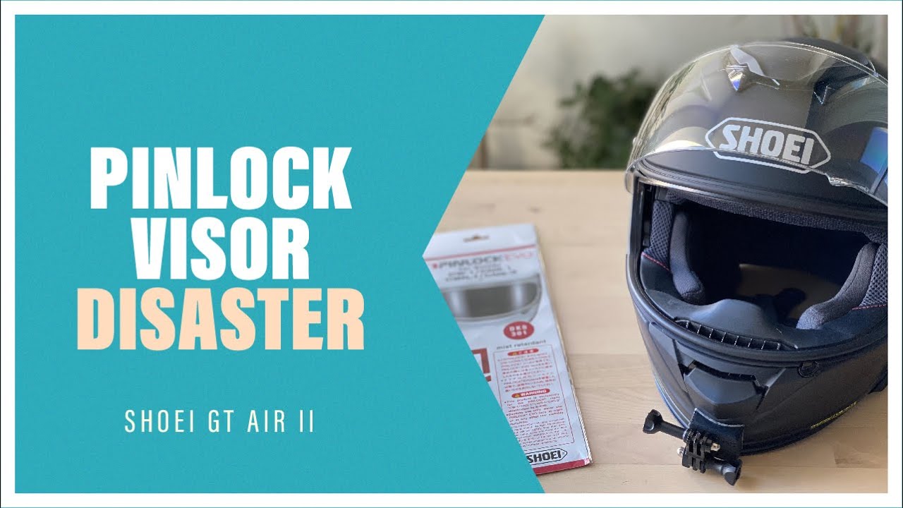 Fogging problem solved on my Shoei GT Air 2