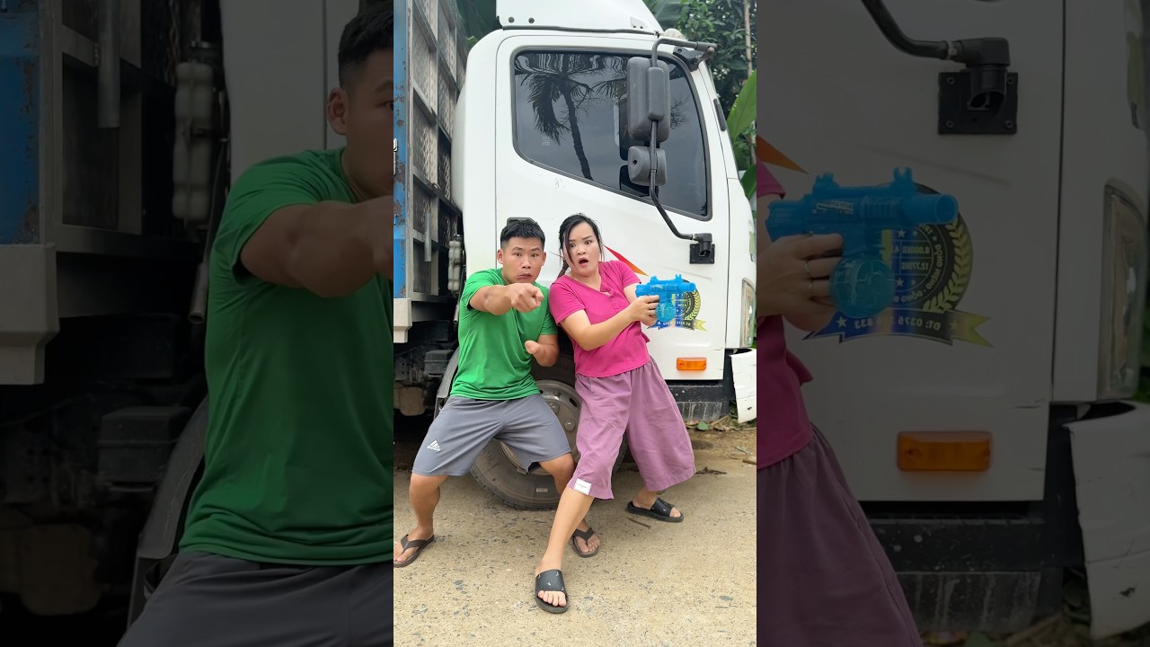 Disabled Man Teaches Girl to Shoot🔫😳
