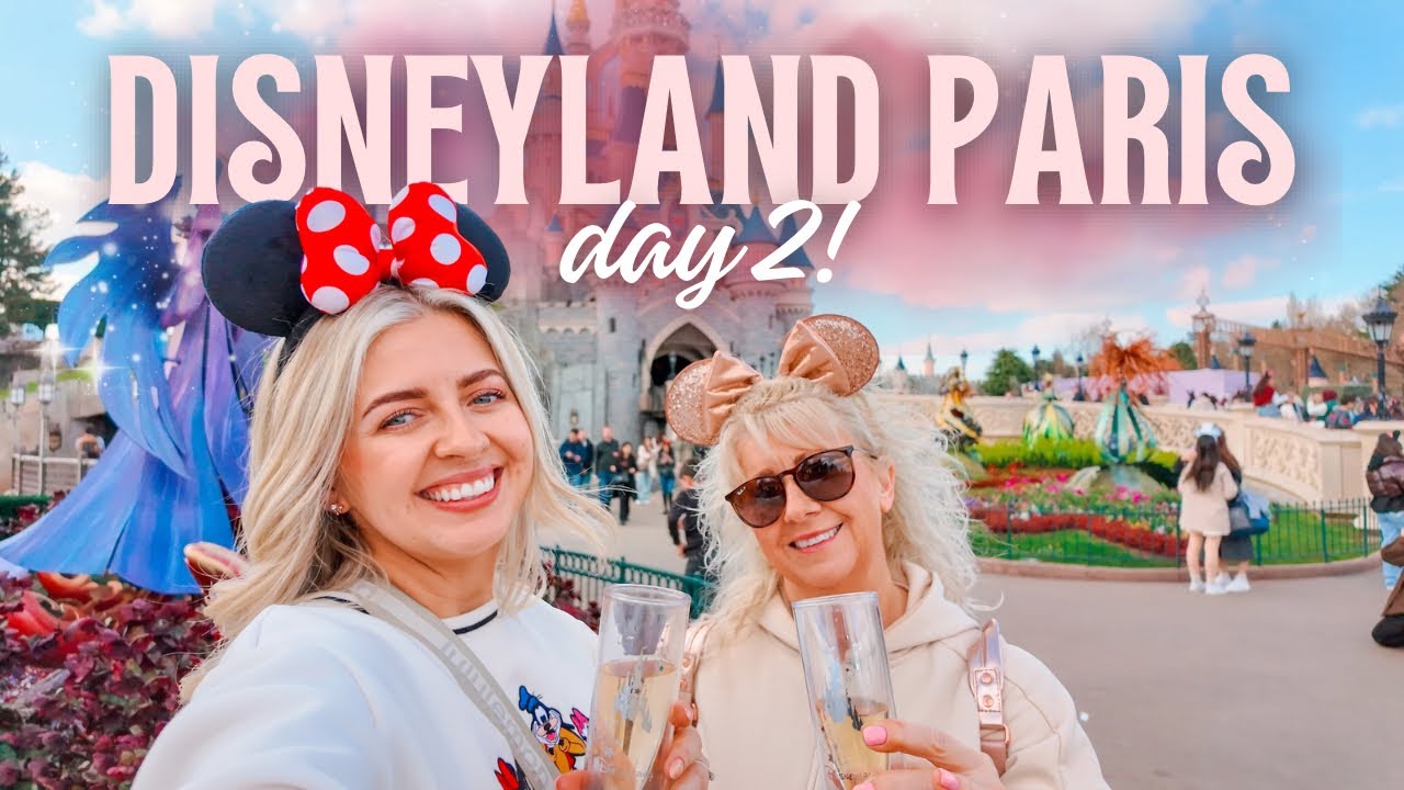 DISNEYLAND PARIS! 🐭🇫🇷 DAY 2 - Disneyland Hotel | Characters, Favourite Snacks & Dinner At Chez Remy!