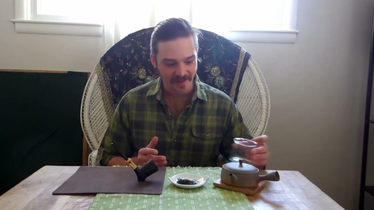 Tsuge Pipe & Gyokoro Tea