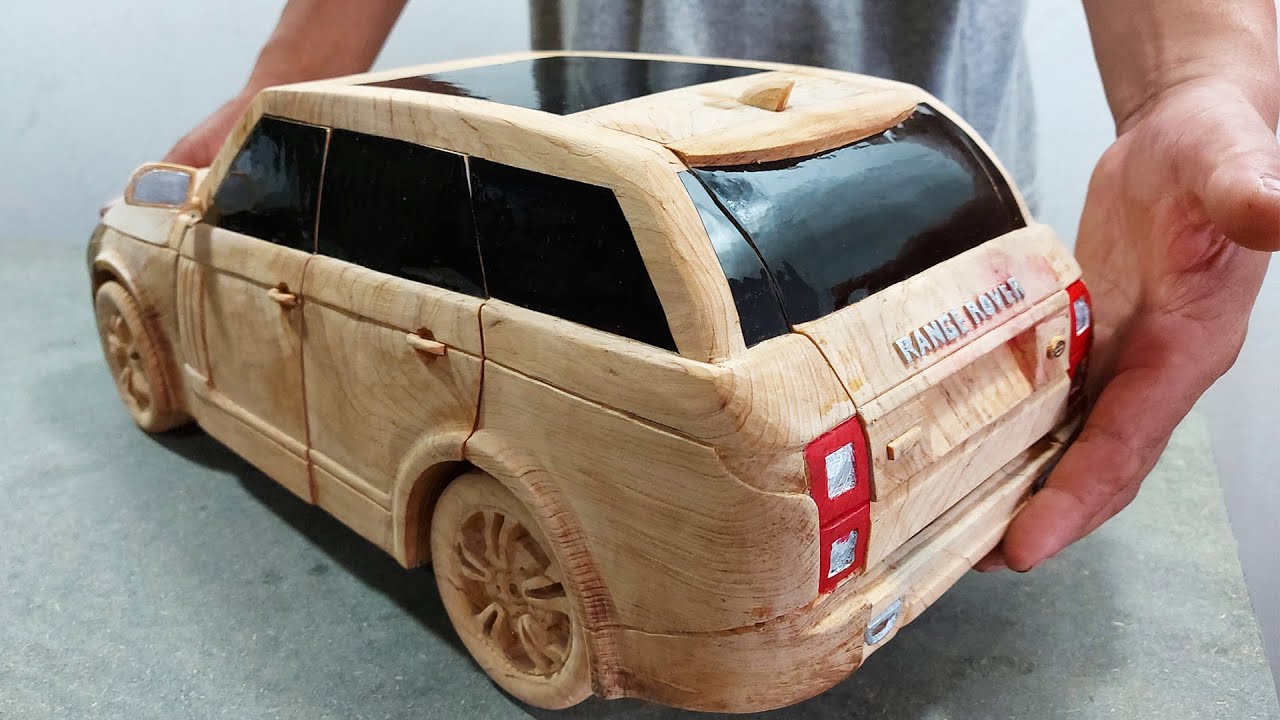 Wood Carving Range Rover 2020 - Luxury SUV - Make Wooden Cars Land Rover 2020-2021