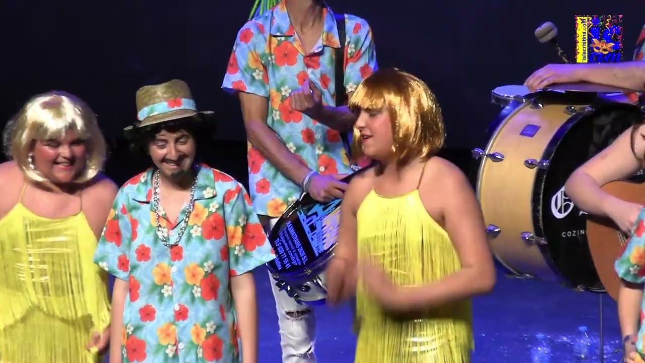 Murga Juvenil: Pa Bailar en el teatro aquí estamos los bachatos