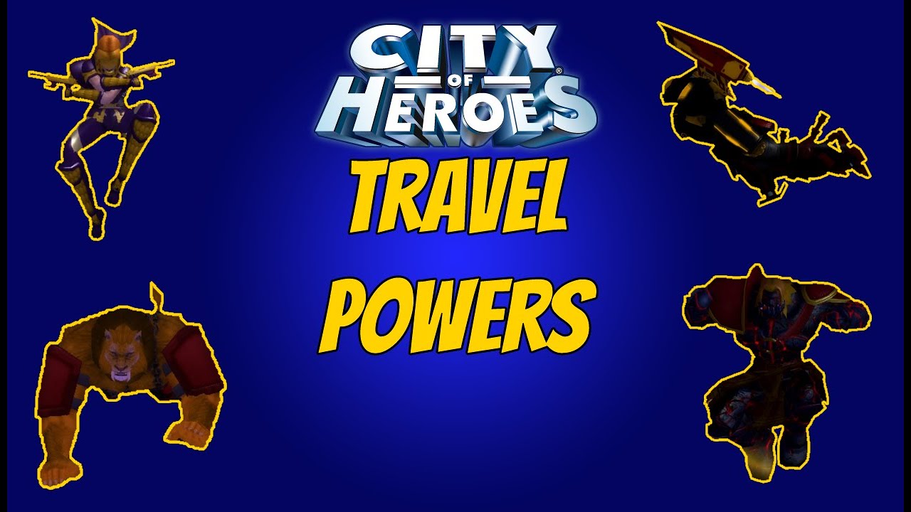 Travel powers in City of Heroes
