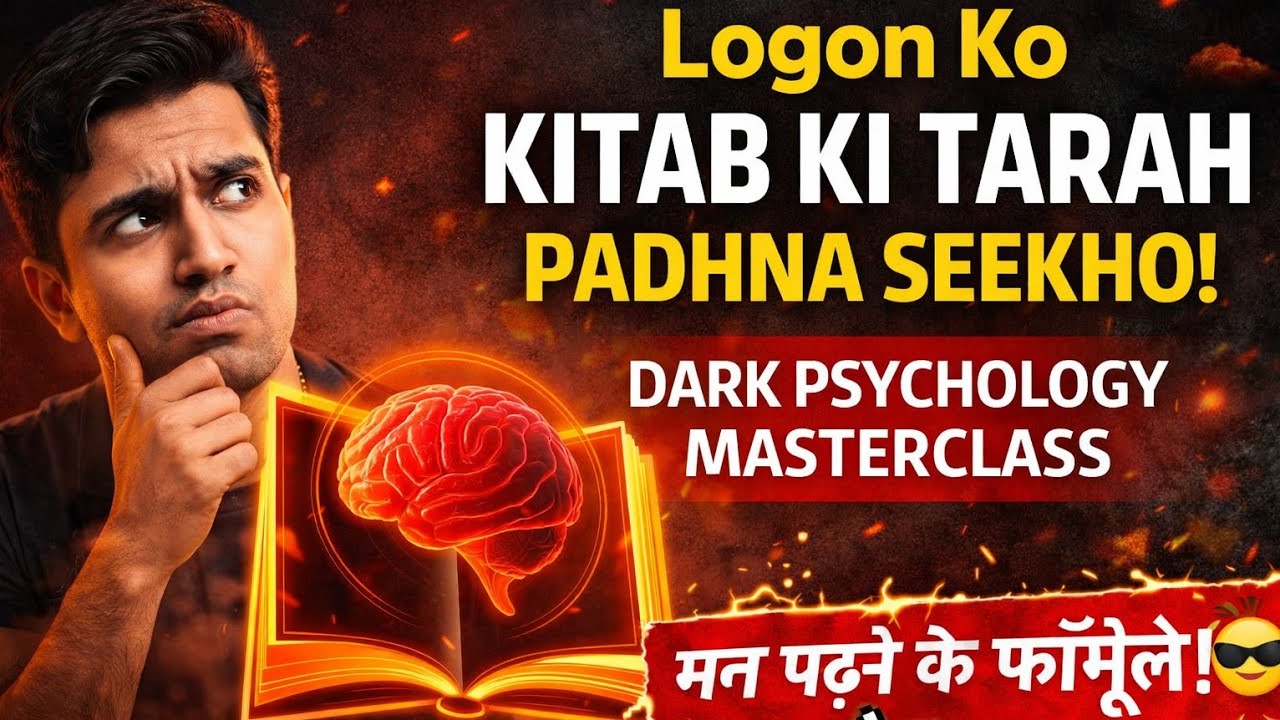 Dark Psychology Complete Guide Part 1 in Hindi | People Analysis Techniques