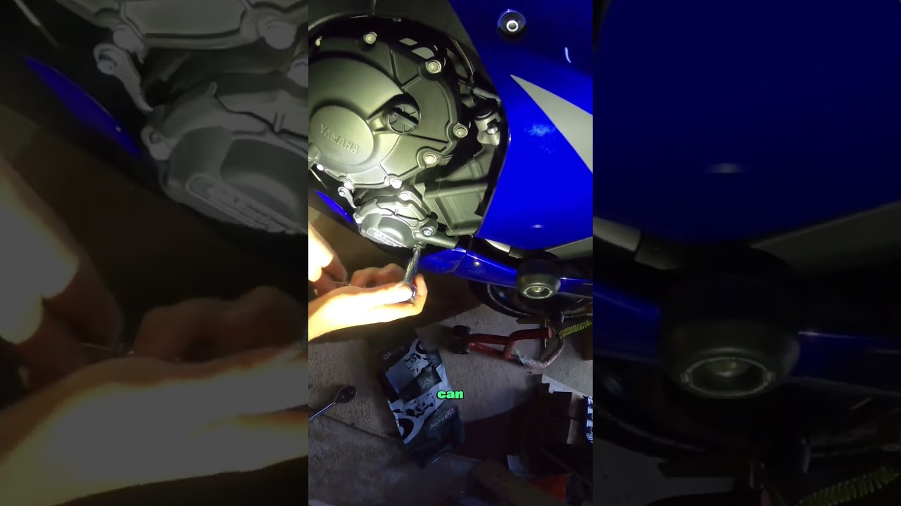 YAMAHA R1 2020 GB RACING ENGINE COVERS INSTALLATION (part 2)