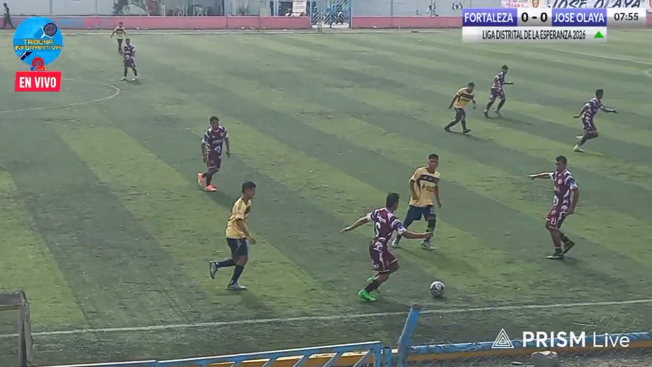 #CopaPerú2026 #LigaDistritalLaEsperanza Deportivo Fortaleza (2️⃣-1️⃣) José Olaya