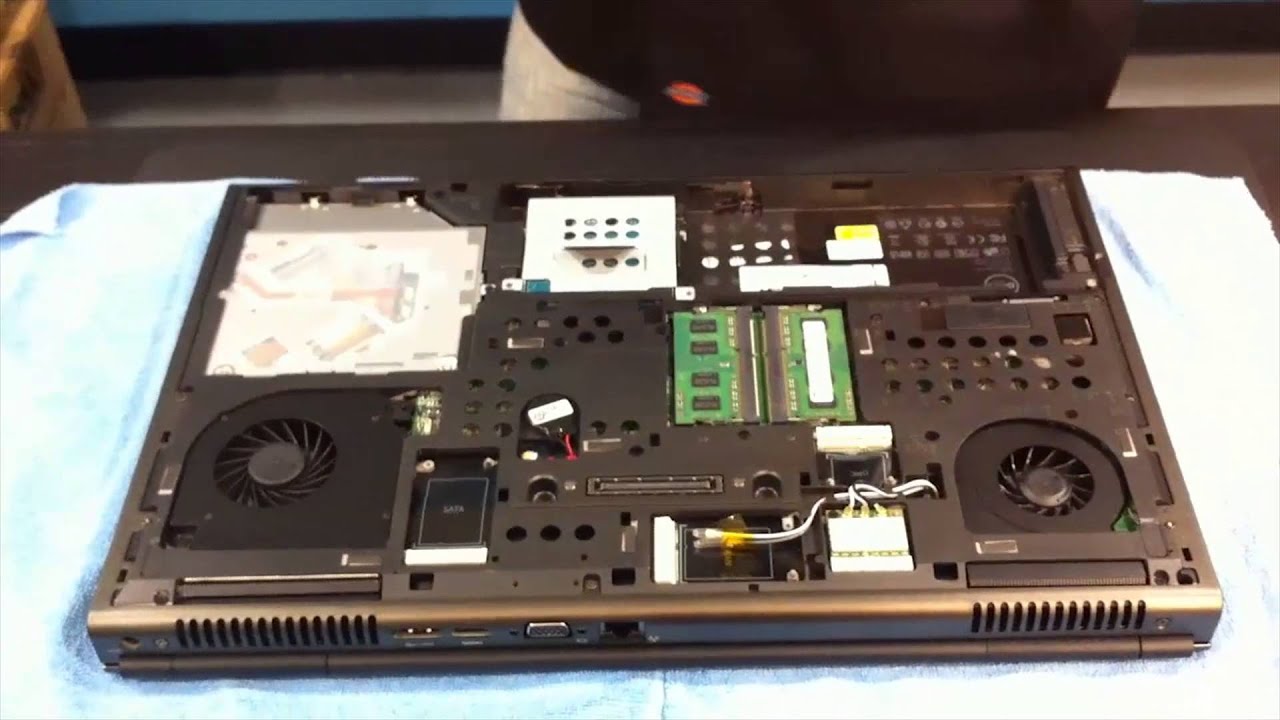 SolidBox How To: Upgrade and Install Hard Drive and RAM in a Dell M6600 Part 1
