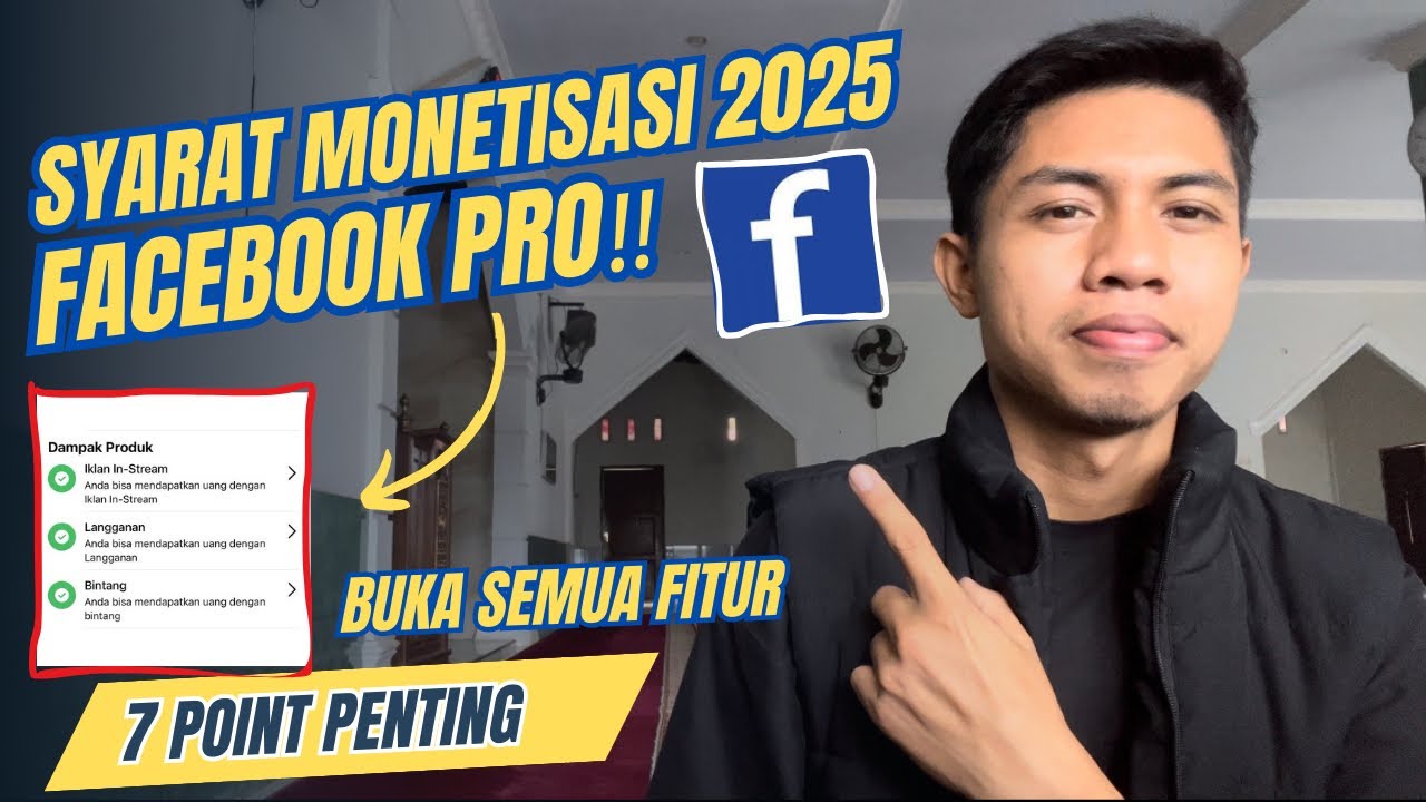 FB PRO‼️7 SYARAT MONETISASI TERBARU 2025 MEMBUKA SEMUA FITUR