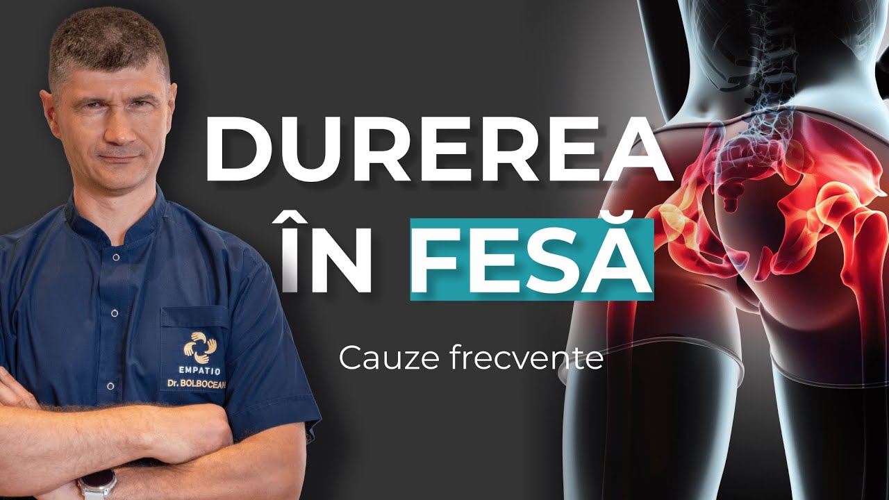 Durerea in fesa - Cauze frecvente