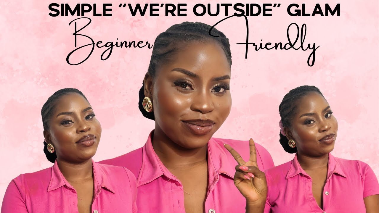 SIMPLE FULL COVERAGE GLAM: “We’re Outside” Edition | Beginner Friendly | Debrah_Ola
