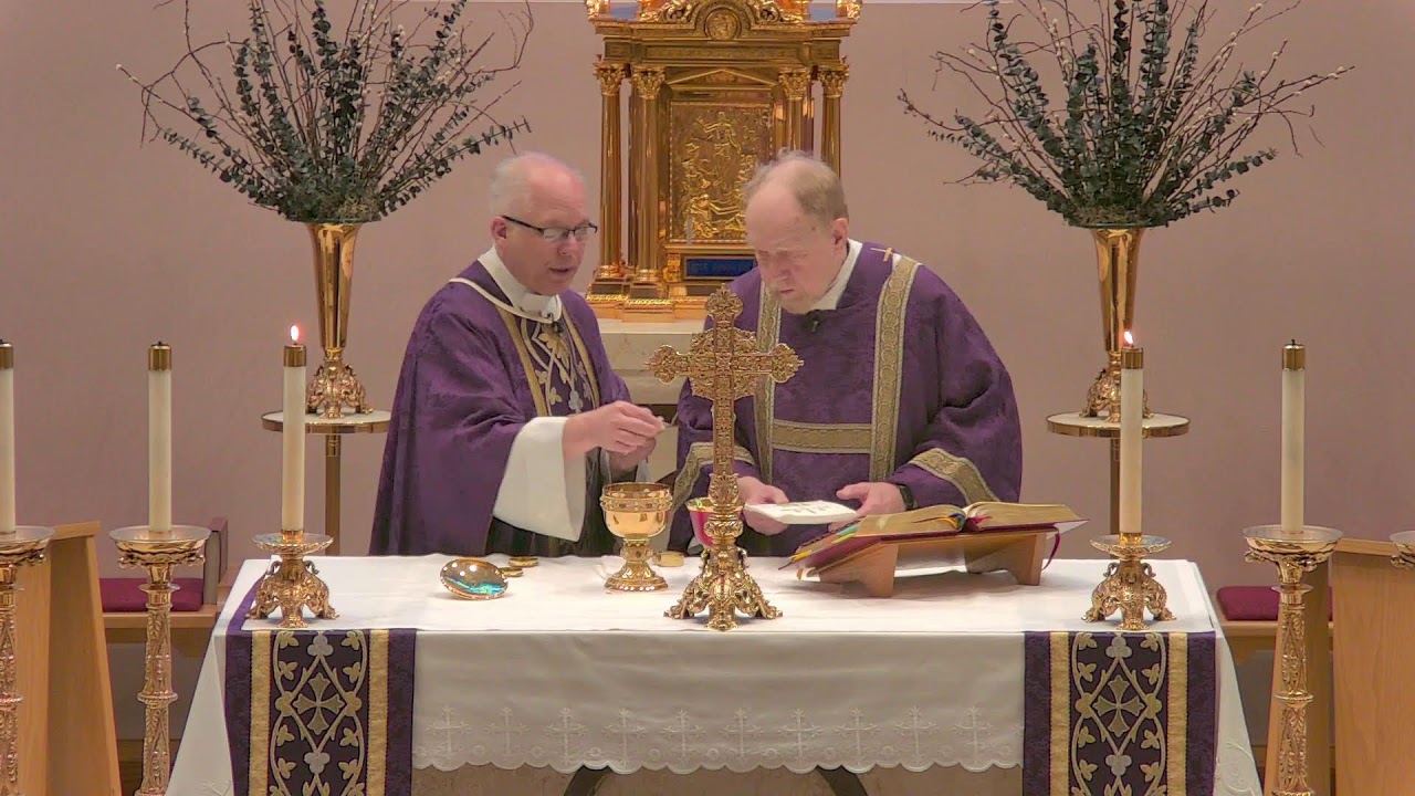 2026.03.11 Mass, Third Week of Lent, Holy Family Steubenville
