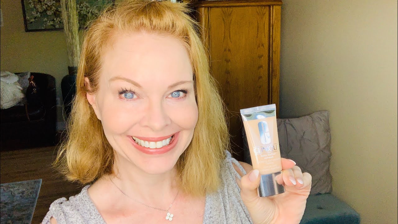 Clinique even better refresh hydrating and repairing makeup review and demo #sensitiveskin#over40