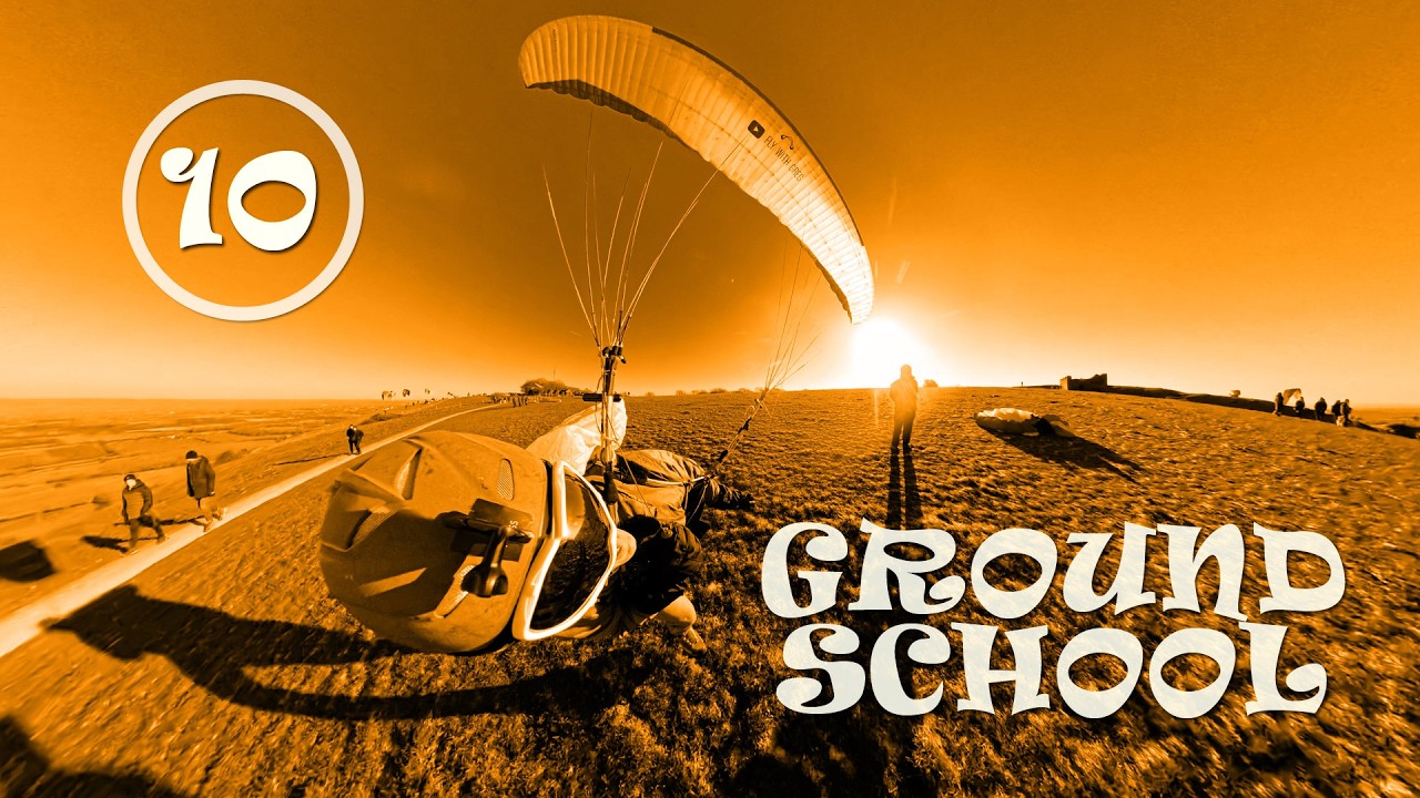 Paragliding Ground Handling 10: Moving with the wing