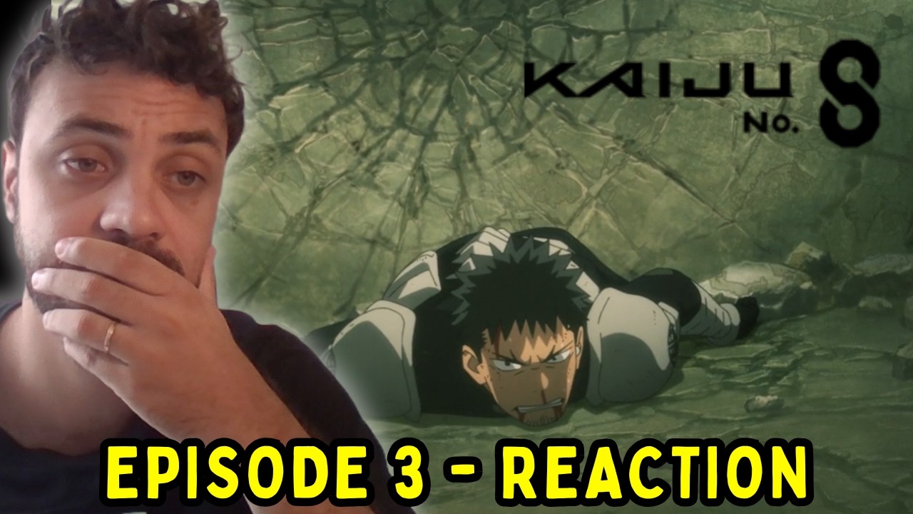 DON'T GIVE UP NOW MAN! | KAIJU N° 8 Episode 3 REACTION! Brazilian Reaction in English