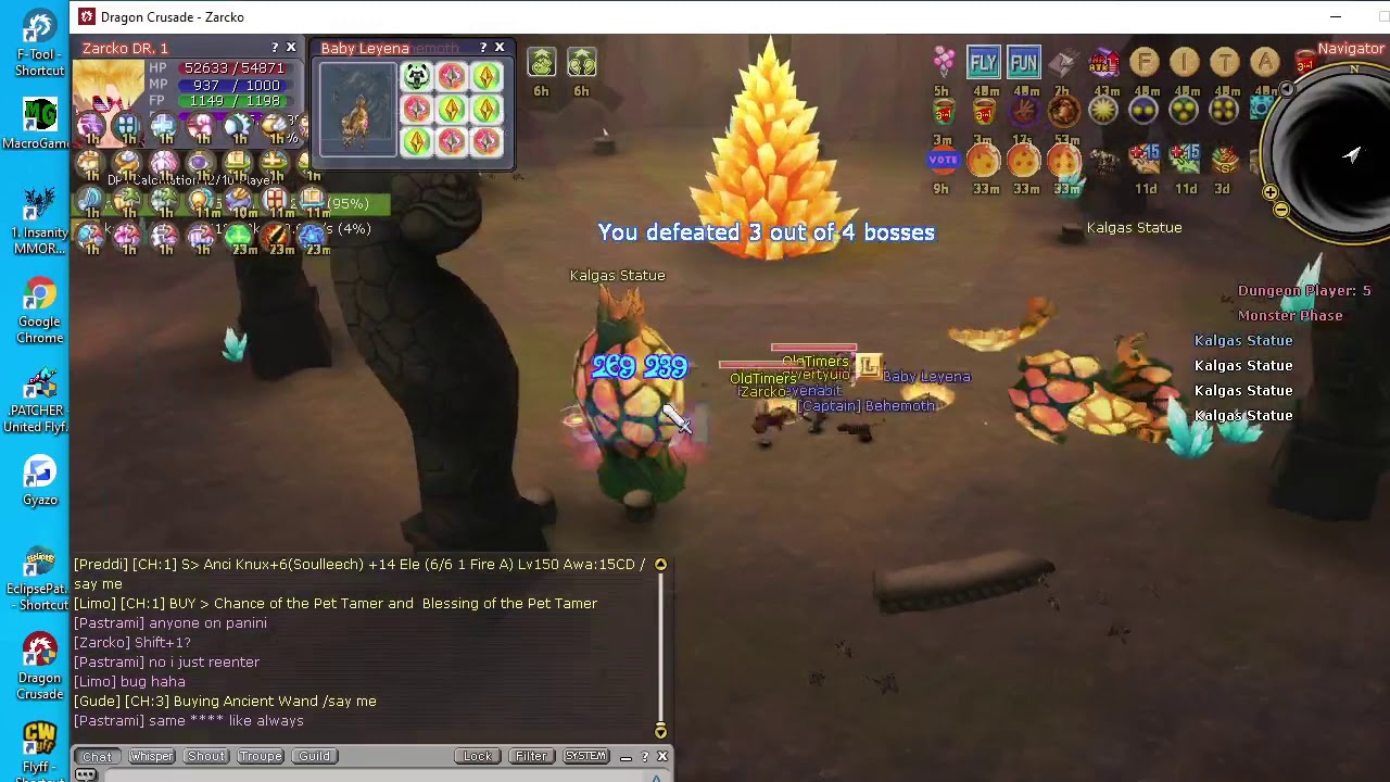 OldTimers Guild Kalgas Cave @Dragon Crusade FlyFF