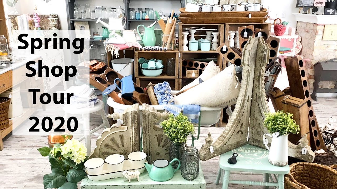 Spring Shop Tour Mixing New Home Decor With Found Items