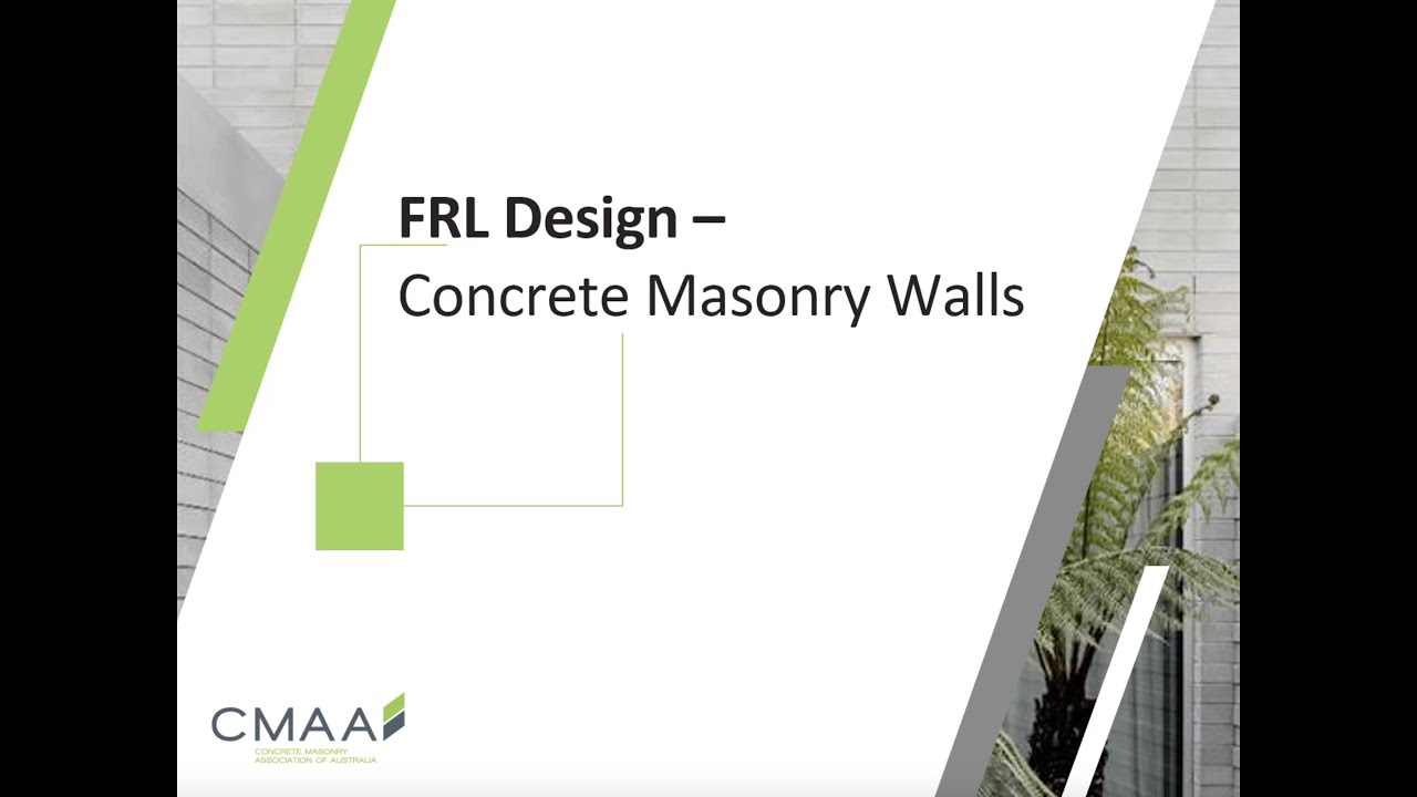 Fire Resistance Level (FRL) Design Presentation