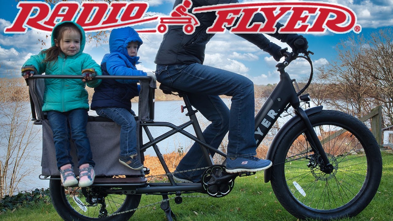 Radio Flyer L885 Review - Kid & Cargo Electric Bike for Families!