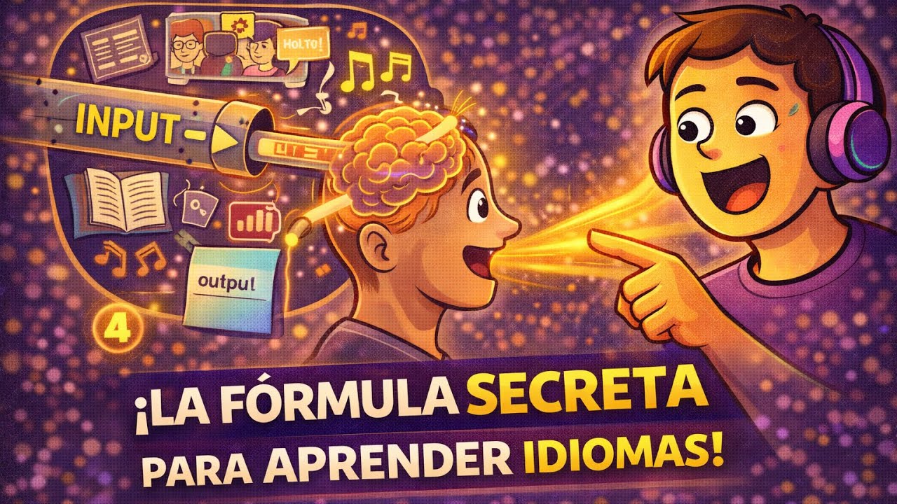 Así APRENDE IDIOMAS el CEREBRO HUMANO (De forma natural) 🧠