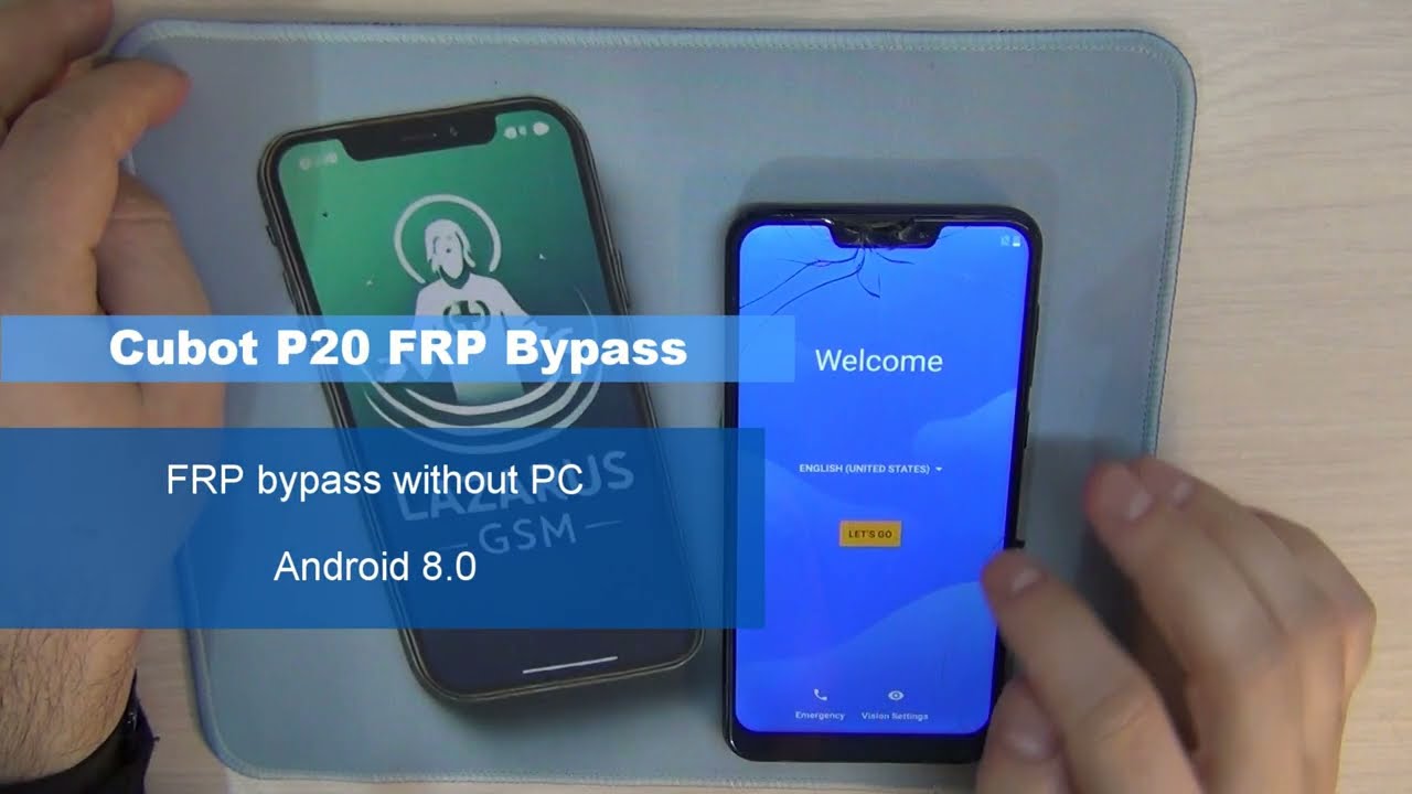 Cubot P20 Smartphone FRP Bypass
