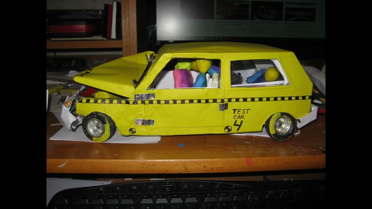Model car crash test 2