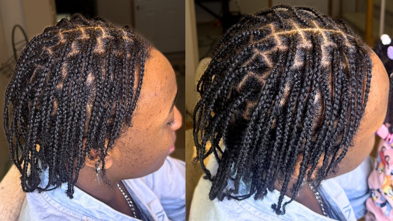 Starter Locs with Individual Braids